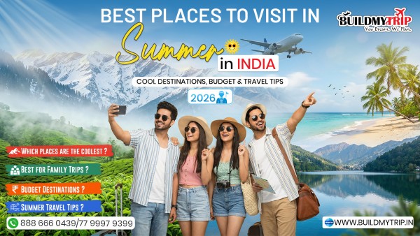 Best Places to Visit in Summer in India