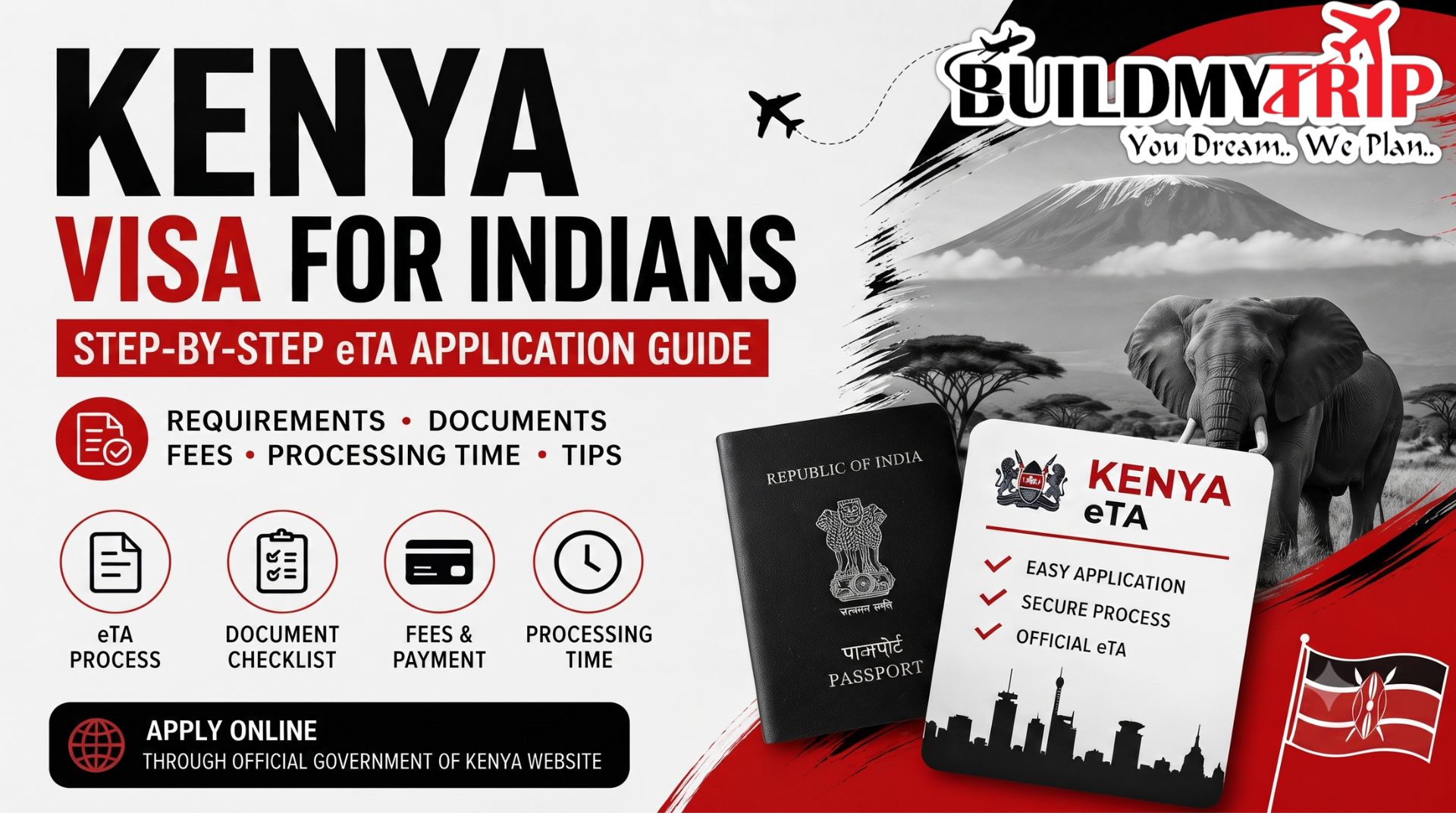 Kenya Visa for Indians: Step-by-Step eTA Application Guide 2026